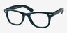 Atlee Vert PlastiqueMontures de lunettes de vue d'EyeBuyDirect, Vue d'Angle