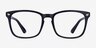 Uptown Navy PlasticEyeglass Frames from EyeBuyDirect, Front View