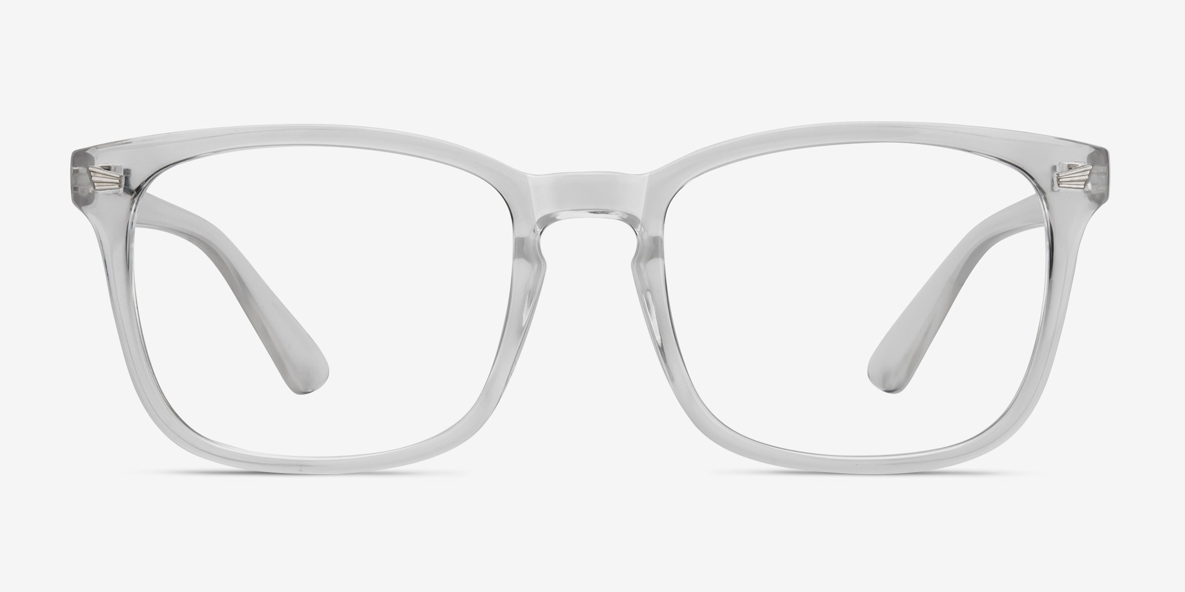 Uptown Square Clear Full Rim Eyeglasses Eyebuydirect