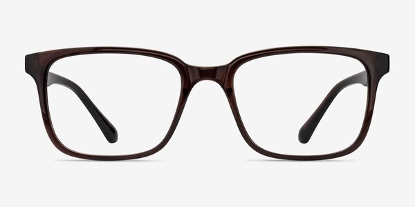November Brun Plastique Montures de lunettes de vue
