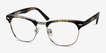 Coexist Striped MetalEyeglass Frames from EyeBuyDirect, Angle View