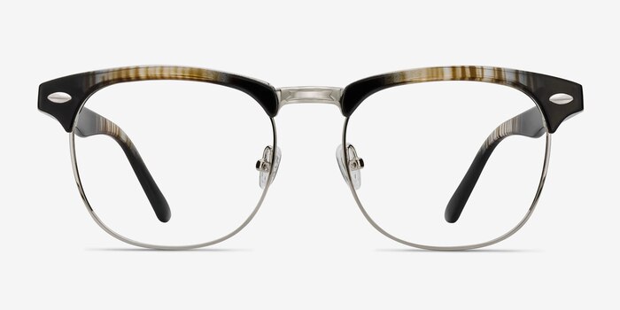 Coexist Striped Plastic-metal Eyeglass Frames from EyeBuyDirect