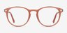 Daphne Pink Plastic-metalEyeglass Frames from EyeBuyDirect, Front View