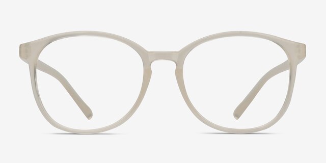 Dutchess Clear PlasticEyeglass Frames from EyeBuyDirect, Front View