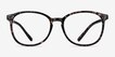 Dutchess Floral PlasticEyeglass Frames from EyeBuyDirect, Front View