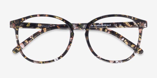 Dutchess Floral PlasticEyeglass Frames from EyeBuyDirect, Closed View