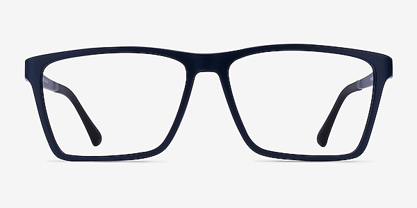 Equation Matte Navy Plastic Eyeglass Frames