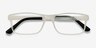 Firefly Clear Pearl PlasticEyeglass Frames from EyeBuyDirect, Closed View