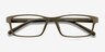 Madras Gray PlasticEyeglass Frames from EyeBuyDirect, Closed View