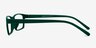 Madras Vert PlastiqueMontures de lunettes de vue d'EyeBuyDirect, Vue de Côté
