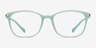 Nola Mint Frost PlasticEyeglass Frames from EyeBuyDirect, Front View