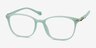 Nola Mint Frost PlasticEyeglass Frames from EyeBuyDirect, Angle View