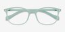Nola Mint Frost PlasticEyeglass Frames from EyeBuyDirect, Closed View