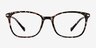Nola Pink Floral PlastiqueMontures de lunettes de vue d'EyeBuyDirect, Vue de Face
