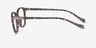Nola Pink Floral PlastiqueMontures de lunettes de vue d'EyeBuyDirect, Vue de Côté
