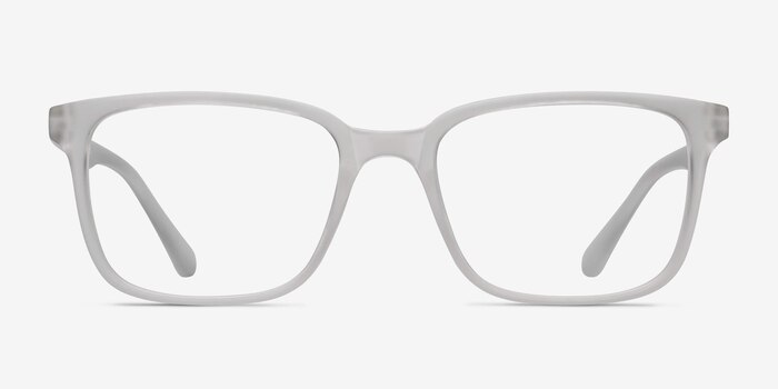November Matte Clear Plastic Eyeglass Frames from EyeBuyDirect