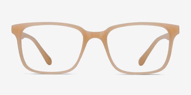 November Pink PlasticEyeglass Frames from EyeBuyDirect, Front View