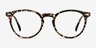 Peninsula Red Floral PlasticEyeglass Frames from EyeBuyDirect, Front View