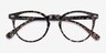 Peninsula Red Floral PlasticEyeglass Frames from EyeBuyDirect, Closed View