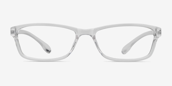 Versus Rectangle Clear Full Rim Eyeglasses | Eyebuydirect
