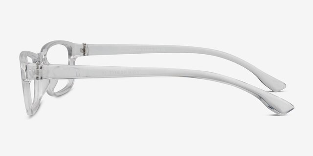 Versus Clear PlasticEyeglass Frames from EyeBuyDirect, Side View