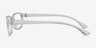 Versus Clear PlasticEyeglass Frames from EyeBuyDirect, Side View