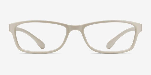 Versus White PlasticEyeglass Frames from EyeBuyDirect, Front View
