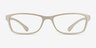 Versus White PlasticEyeglass Frames from EyeBuyDirect, Front View