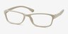 Versus White PlasticEyeglass Frames from EyeBuyDirect, Angle View