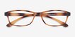 Versus Matte Tortoise PlasticEyeglass Frames from EyeBuyDirect, Closed View