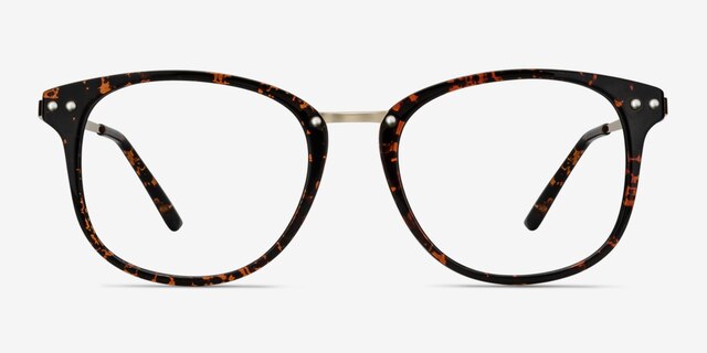 Cosmo Écailles Plastic-metalMontures de lunettes de vue d'EyeBuyDirect, Vue de Face
