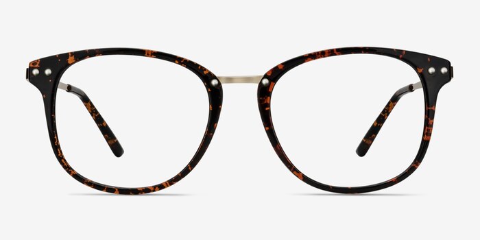 Cosmo Tortoise Plastic-metal Eyeglass Frames from EyeBuyDirect