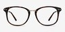 Cosmo Écailles Plastic-metalMontures de lunettes de vue d'EyeBuyDirect, Vue de Face