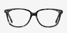 Escape Marbled Gray AcetateEyeglass Frames from EyeBuyDirect, Front View
