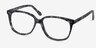 Escape Marbled Gray AcetateEyeglass Frames from EyeBuyDirect, Angle View