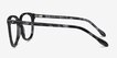 Escape Marbled Gray AcetateEyeglass Frames from EyeBuyDirect, Side View