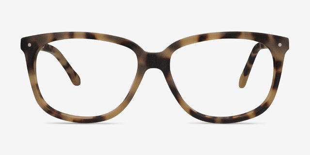 Escape Matte Tortoise AcetateEyeglass Frames from EyeBuyDirect, Front View