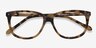 Escape Matte Tortoise AcetateEyeglass Frames from EyeBuyDirect, Closed View
