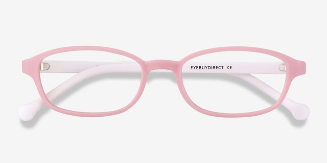 Sprint Pink PlasticEyeglass Frames from EyeBuyDirect, Closed View