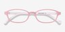 Sprint Pink PlasticEyeglass Frames from EyeBuyDirect, Closed View