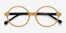 Circo Yellow PlasticEyeglass Frames from EyeBuyDirect, Closed View