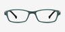 Nimbus Green PlasticEyeglass Frames from EyeBuyDirect, Front View