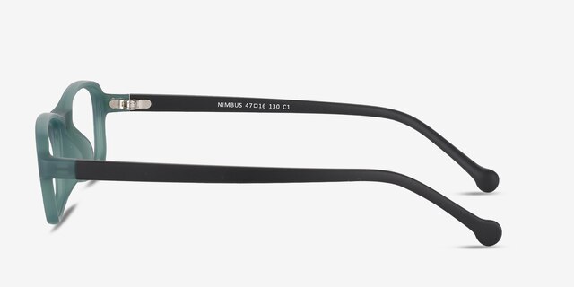 Nimbus Green PlasticEyeglass Frames from EyeBuyDirect, Side View