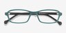 Nimbus Green PlasticEyeglass Frames from EyeBuyDirect, Closed View