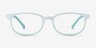 Bound Vert PlastiqueMontures de lunettes de vue d'EyeBuyDirect, Vue de Face
