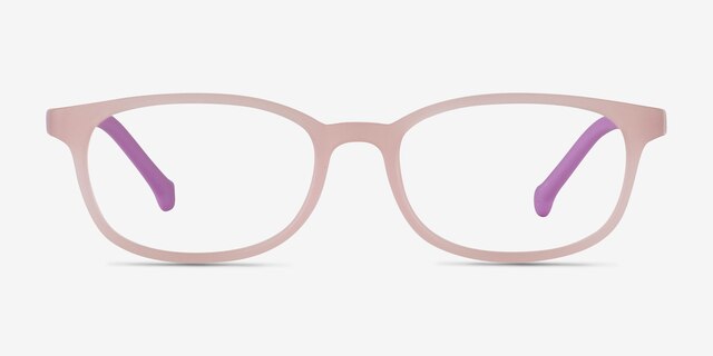 Bound Pink PlasticEyeglass Frames from EyeBuyDirect, Front View