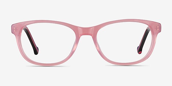 Nifty Pink Acetate Eyeglass Frames