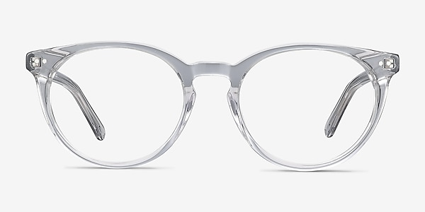 Morning Gray Clear Acetate Eyeglass Frames