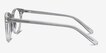 Morning Gray Clear AcetateEyeglass Frames from EyeBuyDirect, Side View