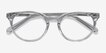 Morning Gray Clear AcetateEyeglass Frames from EyeBuyDirect, Closed View